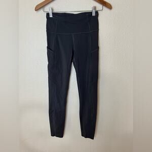 Lululemon 7/8 Tight Il Non-Reflective Nulux 25" dark grey charcoal 4